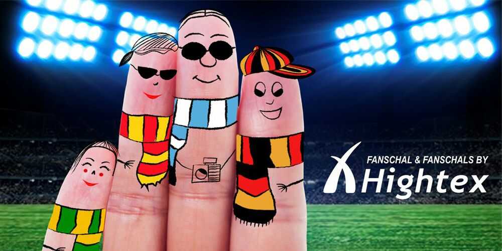 Fanschal gestrickt vom Hersteller - Fanschalstrickerei